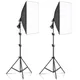 50x70CM Photography Softbox Lighting Kits Professional Continuous Light System Equipment For Photo