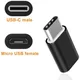 Universal USB 3.1 Type-C Connector to Micro USB Male to Female Converter Mini Portable USB-C Data