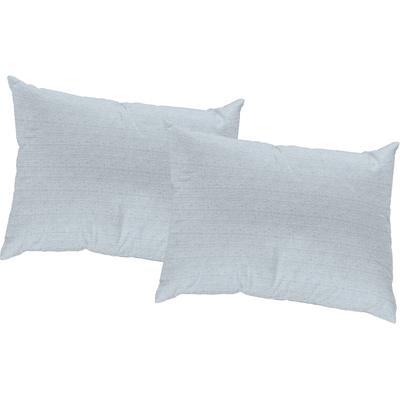 Kissenhülle WIRTH "Berwick" Gr. 3, blau, B:40cm L:60cm, Polyester, Baumwolle, Obermaterial: 85% Polyester, 15% Baumwolle, Kissenbezüge Image
