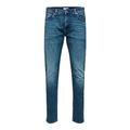 SELECTED HOMME Herren Slh175-slimleon 31601 M.blue Soft W Noos Jeanshose, Medium Blue Denim, 31W 32L EU