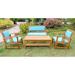 Brisbane 4-Piece Patio Conversation Set