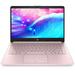 HP Laptop 14 Ultral Light Laptop for Students and Business Intel Celeron Quad-Core N4120 16GB RAM 64GB eMMC+256GB Micro SD Wi-Fi Bluetooth Webcam Windows 11 Home in S Mode Pink