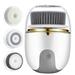 for Pimple Popping Mini Facial Cleansing Brush IPX5 Waterproof Electric Spin Facial Brush Rechargeable For Deep Cleansing With 3 Brush Heads Skin Exfoliating Galvanic Facial compatible with Machine