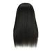 Aloe for Hair Straight Headband Wigs For Women Mix Brown Straight Hair Wigs With Black Headban Long Curly Wig