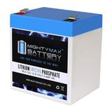12V 5AH Lithium Replacement Battery compatible with F6C550-AVR F6C550fc-AVR