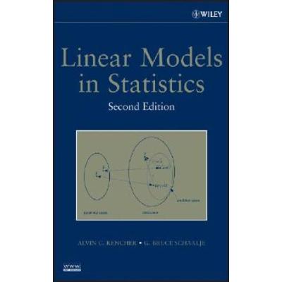 Linear Models In Statistics