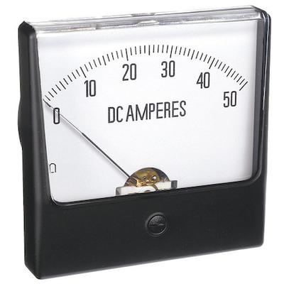 ZORO SELECT 12G399 Analog Panel Meter,AC Current,0-200 AC A