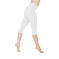 iOPQO Yoga Pants Women Leggings For Women Ladies Plus Size Anti Exposure Absorption Sweat Permeability High Elasticity Ultra Light Fitness Pants Workout Pants Women Jeggings For Women White XXL