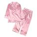 Little Boys Girls Cotton Pajamas Thermal Underwear Set Soft Warm Jammies PJS 3-10 Years