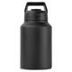 HydroJug 64oz Stainless Steel Water Bottle by - Triple-Insulated, BPA-Free - Wide-Mouth, Dual-Function Spout, Carry Handle - Cold 24 Hrs - Durable for Gym, Outdoors, Work - Leakproof, Easy-Care