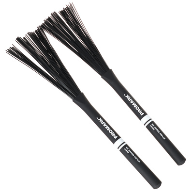 Pro Mark 2B Heavy Nylon Brushes Black