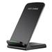 5 CORE Upgraded Fast Wireless Charger Qi-Certified Wireless Charging Stand Compatible in Black | 5 H x 4 W in | Wayfair 10W Black