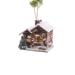 The Holiday Aisle® Folch Mdf Hanging Figurine Ornament in Brown/White | 4 H x 3 W x 3.5 D in | Wayfair 4BA8A3B47FC94D49AA4935F7CCB460D5