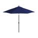 Freeport Park® Jeske 108" Market Sunbrella Umbrella Metal in Blue/Navy | 101 H x 108 W x 108 D in | Wayfair AF344A3206304212B43001A3E35AA2EC