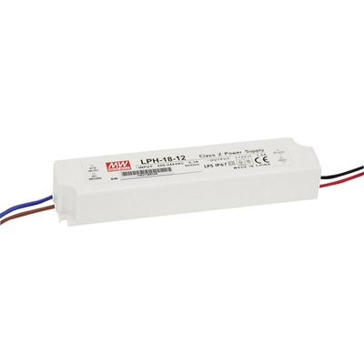 LPH-18-36 LED-Treiber Konstantspannung 18 w 0 - 0.5 a 36 v/dc nicht dimmbar, Überlastschu - Mean