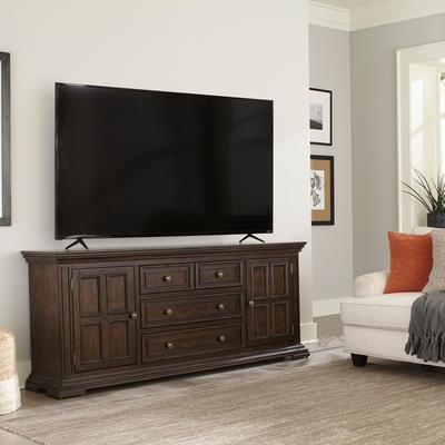 Big Valley Distressed 76 Inch TV Console