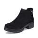 Rieker Damen Chelsea Boots 76884, Frauen Stiefeletten,Kurzstiefel,uebergangsschuhe,Schlupfstiefel,flach,Woman,schwarz (00),41 EU / 7.5 UK