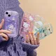 Cinnamoroll Kuromi Hello Kitty Coque pour iPhone Coque pour iPhone 13 15 12 Mini 11 Pro Max 14