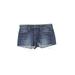 Joe's Jeans Denim Shorts - Mid/Reg Rise: Blue Bottoms - Women's Size 28