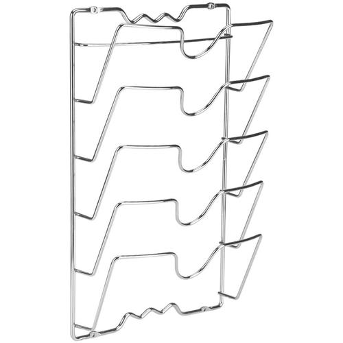 EBTOOLS Topfdeckelhalter Wand, 5 Schichten Deckelhalter Küche Pfanne Halter Rack für Pfannendeckel