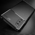 For Sony Xperia 10 IV Case Bumper Silicone Carbon Fiber Case For Sony Xperia 10 IV Cover For Sony