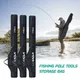 Lixada Fishing Bag Portable Folding Fishing Rod Reel Bag Fishing Pole Gear Tackle Tool Carry Case