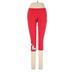 Reebok X CrossFit Active Pants - Mid/Reg Rise: Red Activewear - Women's Size Medium