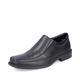 Rieker Herren Slipper B0873, Männer Slip On,College Schuhe,Businessschuhe,Anzugschuhe,elegant,Office,büro,Freizeit,schwarz (00),46 EU / 11 UK