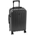 Delsey Luggage Helium Titanium Carry-on Exp. Spinner Trolley, Black