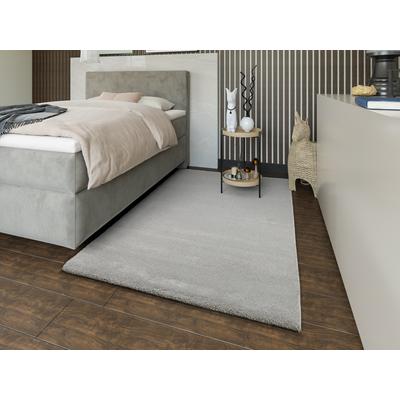 Teppich OCI DIE TEPPICHMARKE "NEW VILLA MELANGE, auch als Läufer", grau, B:140cm H:20mm L:200cm, Polypropylen (PP), Teppiche, dicht maschinell gewebt, strapazierfähig, uni, alle Wohnräume Image