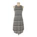 Banana Republic Factory Store Casual Dress - Midi: Black Tweed Dresses - Women's Size X-Small Petite