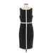 Calvin Klein Casual Dress: Black Dresses - Women's Size 8