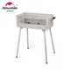 Natureifa-Barbecue Portable Pliable pour l'Extérieur Grilles de Camping à Charbon Four de Jardin