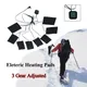 1 Set USB Electric Heated Jacket Heating Pad Outdoor Themal Warm Winter Heating Vest Pads for DIY