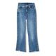 7 For All Mankind Damen Hw Slim Kick Slim Illusie Met Worn Out Hem Jeans, Light Blue, 26W / 26L EU