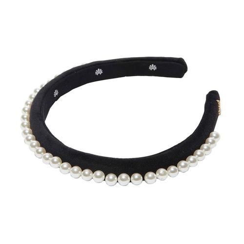 Lele Sadoughi – SLIM PEARL EMBELLISHED KNOTTED HEADBAND Haarreifen & -bänder
