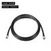 UHF Male to UHF Male Coaxial Cable RG8 10mm Low Loss for Radios