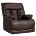 Chocolate Zero Gravity Power Recliner with Adjustable Headrest, High Performance Fabric, USB & Type C Ports