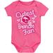 Girls Newborn & Infant Pink Denver Broncos Cutest Fan Hearts Bodysuit