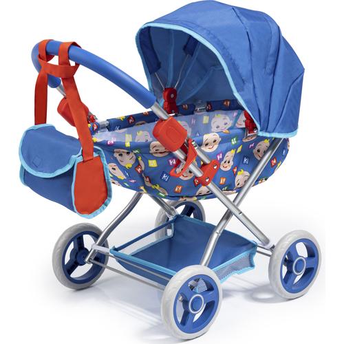 „Puppenwagen BAYER „“Cosy““ blau (blau, rot) Kinder Puppenwagen -trage“