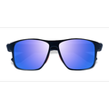 Male s rectangle Blue Red Plastic Prescription sunglasses - Eyebuydirect s Running