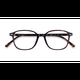 Unisex s square Tortoise Acetate Prescription eyeglasses - Eyebuydirect s Ray-Ban RB5393 Leonard
