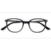 Unisex s oval Black Acetate, Metal Prescription eyeglasses - Eyebuydirect s Eros