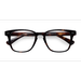 Unisex s square Tortoise Acetate Prescription eyeglasses - Eyebuydirect s Samson