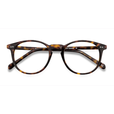 Unisex s round Tortoise Acetate Prescription eyeglasses - Eyebuydirect s Prism