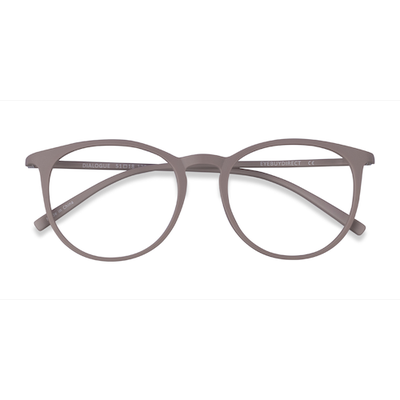 Unisex s round Faded Rose Plastic Prescription eyeglasses - Eyebuydirect s Dialogue