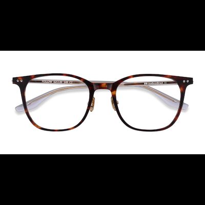 Unisex s square Tortoise Acetate Prescription eyeglasses - Eyebuydirect s Follow