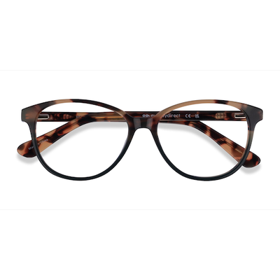 Female s horn Tortoise Green Acetate Prescription eyeglasses - Eyebuydirect s Hepburn