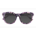 Female s horn Floral Plastic Prescription sunglasses - Eyebuydirect s Elena