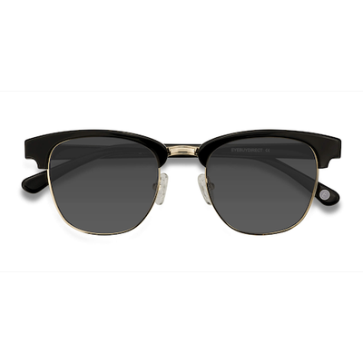 Unisex s browline Black Acetate, Metal Prescription sunglasses - Eyebuydirect s Somebody New